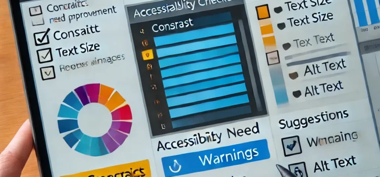 Power BI Accessibility Checker Process